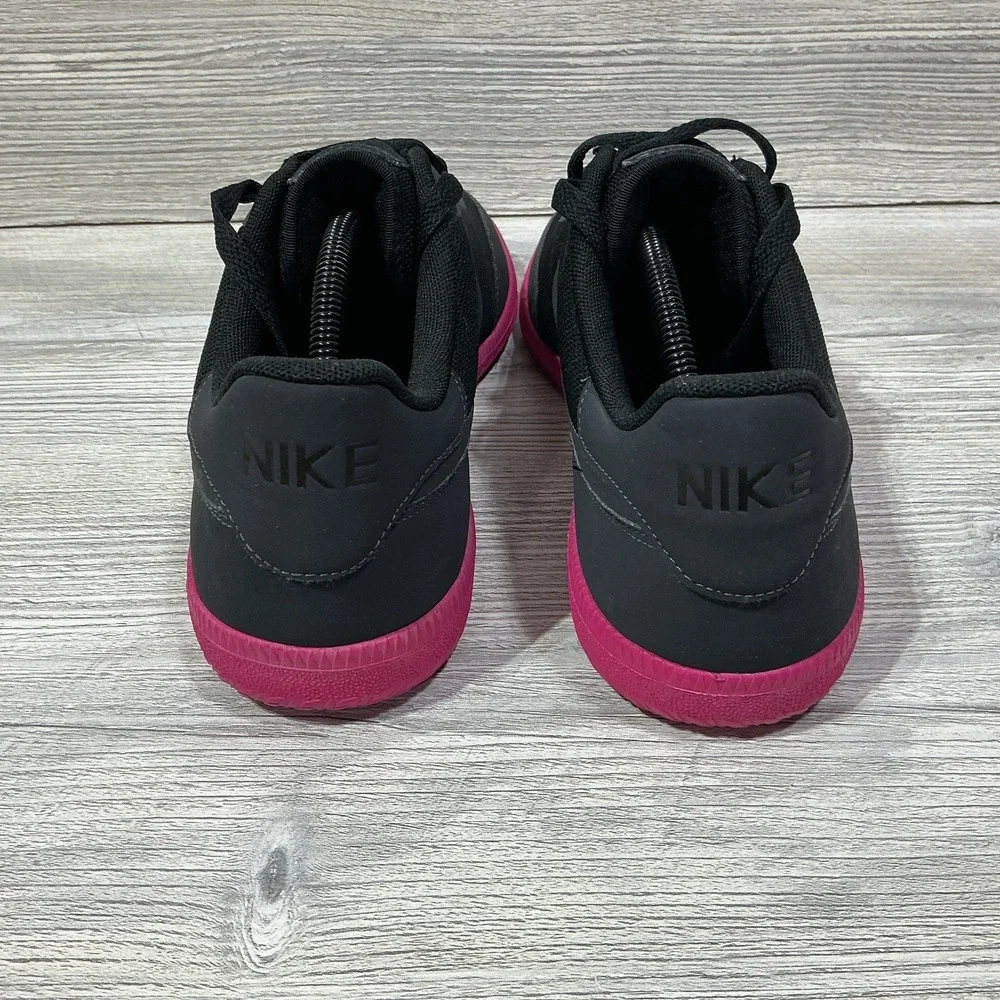 Nike Cheyenne No Sew Sneakers 2012 Black Pink Sole 555953-006 RARE Men's Size 11